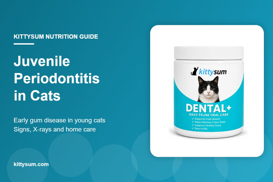 Juvenile periodontitis in cats demonstration for cat owners: featured image for the early gum disease in young cats guide