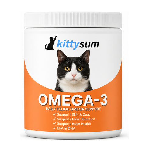 Kittysum Omega-3 Supplement for Cats