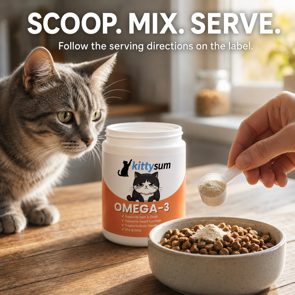 Kittysum Omega-3 supplement for cats product gallery image 7