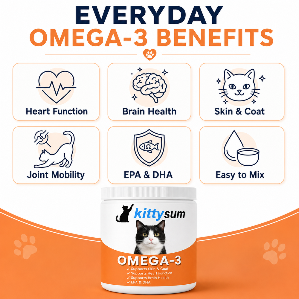 Kittysum Omega-3 supplement for cats product gallery image 3