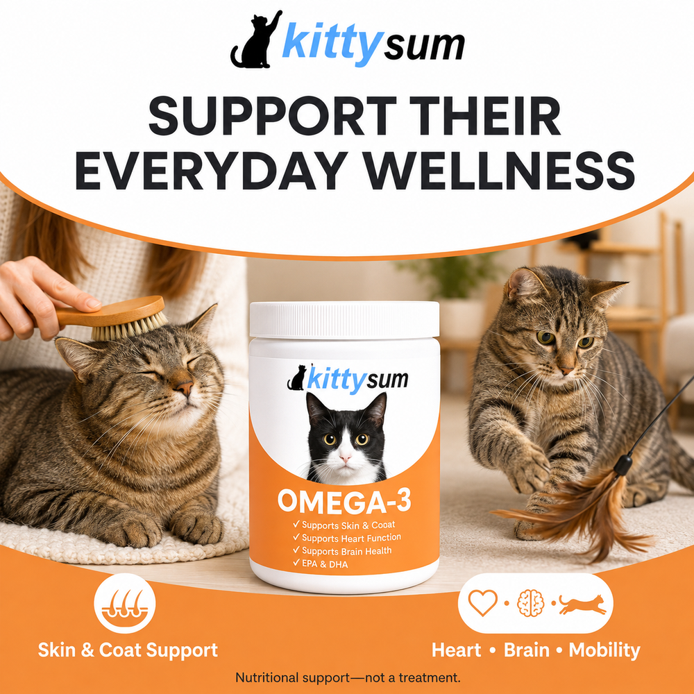 Kittysum Omega-3 supplement for cats product gallery image 5