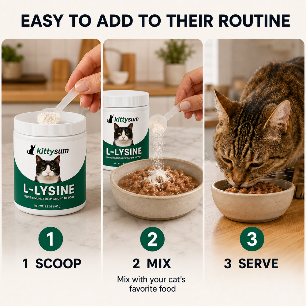 Kittysum L-Lysine supplement for cats product gallery image 8