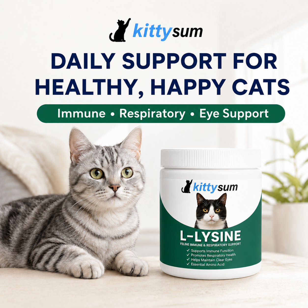 Kittysum L-Lysine supplement for cats product gallery image 5