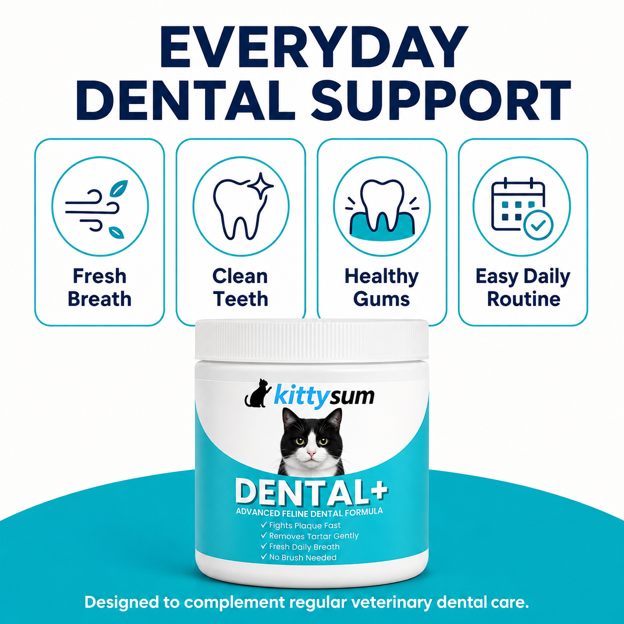 Kittysum Dental+ supplement for cats product gallery image 3